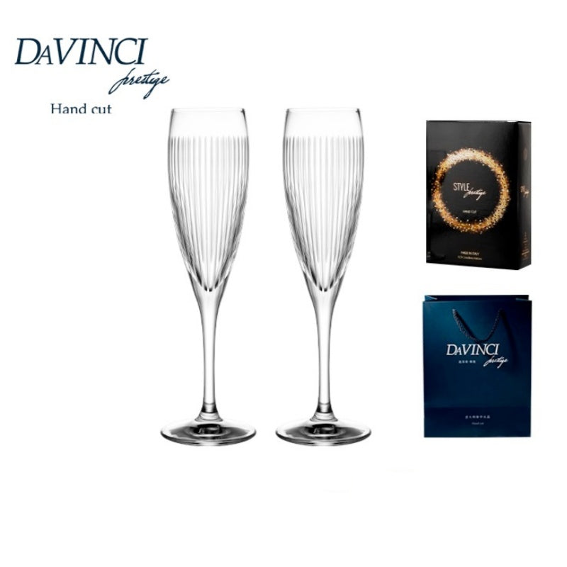 DAVINCI Cetona Champagne Glasses - Goglasscup