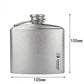 SILVERANT Pure Titanium Outdoors Hip Flask