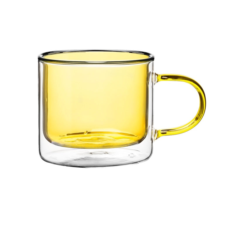 GOGLASSCUP Double Layer Glass Cup - Goglasscup