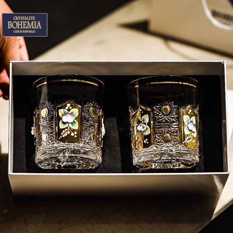 BOHEMIA SAFARI Series Crystal Whiskey Glass