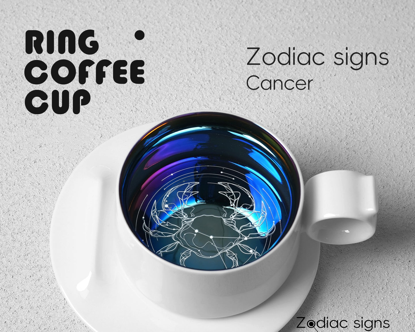 GOGLASSCUP 12 Zodiac Signs Titanium Coffee Cup - Goglasscup