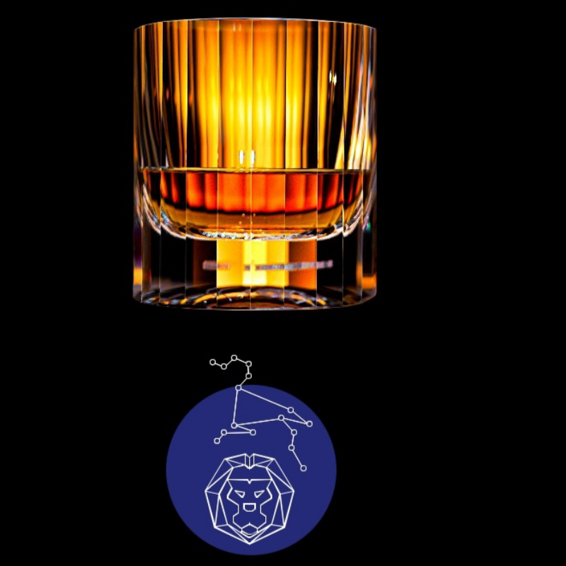 European Crystal 12 Zodiac Signs Whiskey Glass GoGlassCup