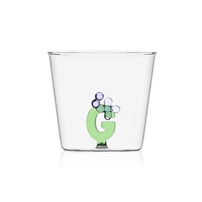 GOGLASSCUP Creative Glass Cup 26 Letters - Goglasscup