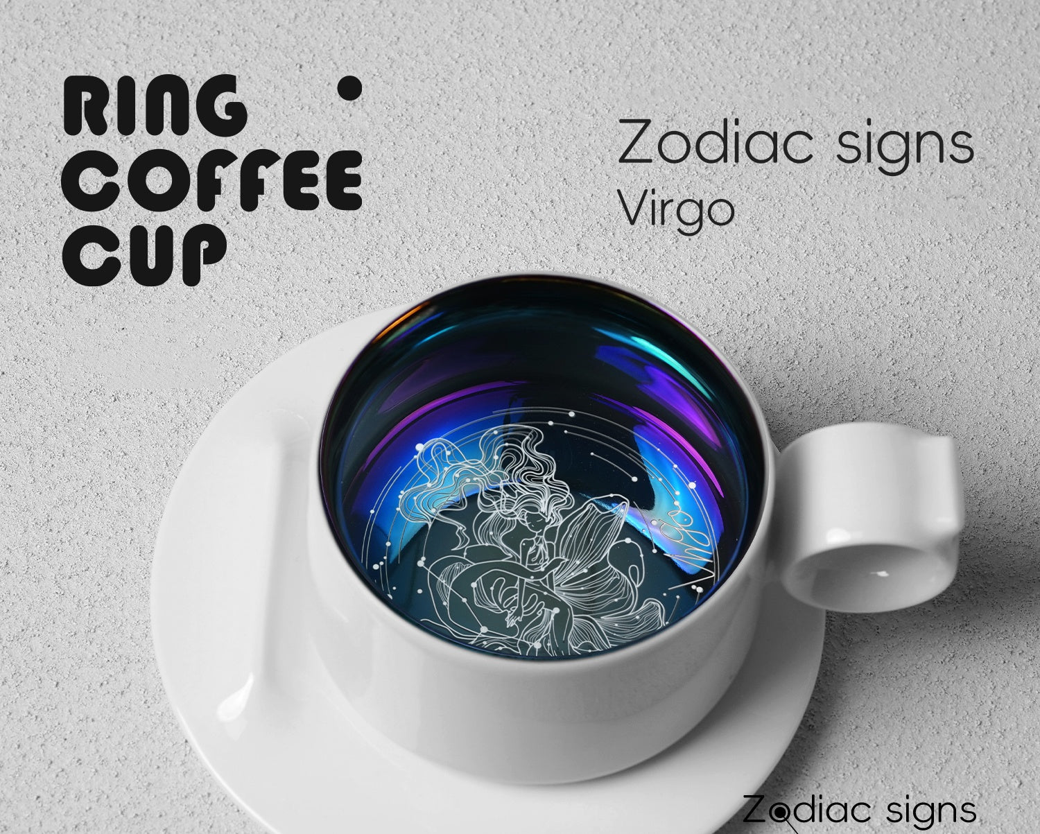 GOGLASSCUP 12 Zodiac Signs Titanium Coffee Cup - Goglasscup