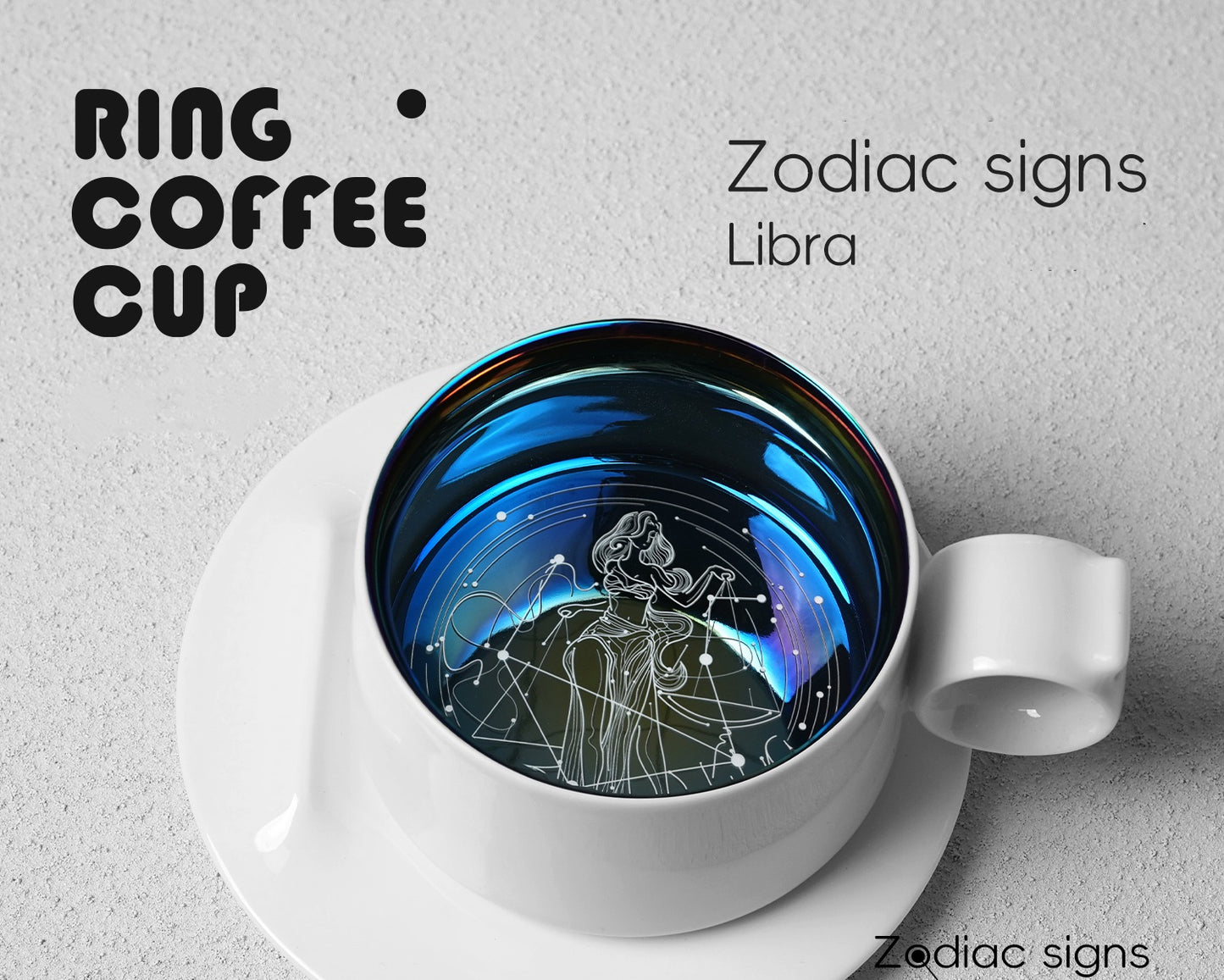 GOGLASSCUP 12 Zodiac Signs Titanium Coffee Cup - Goglasscup