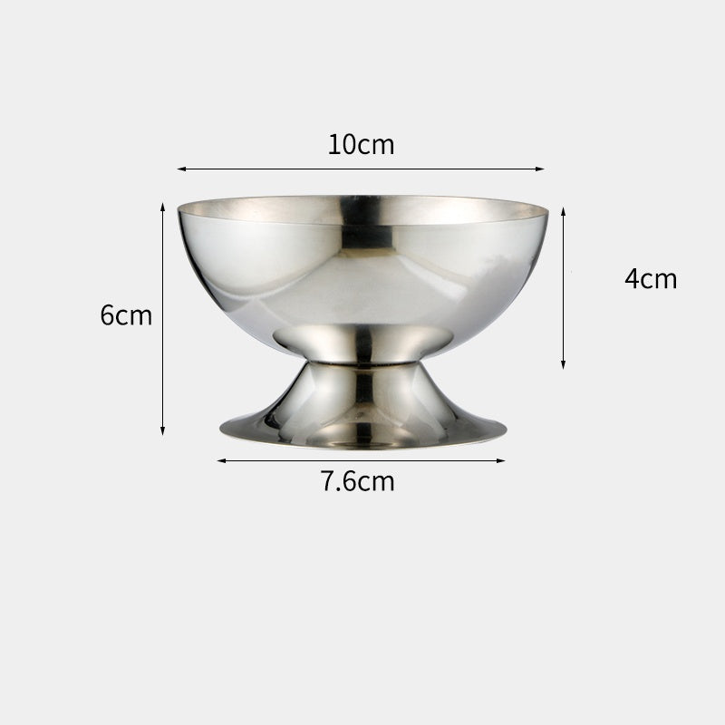 GOGLASSCUP 304 Stainless Steel High Dessert Cup