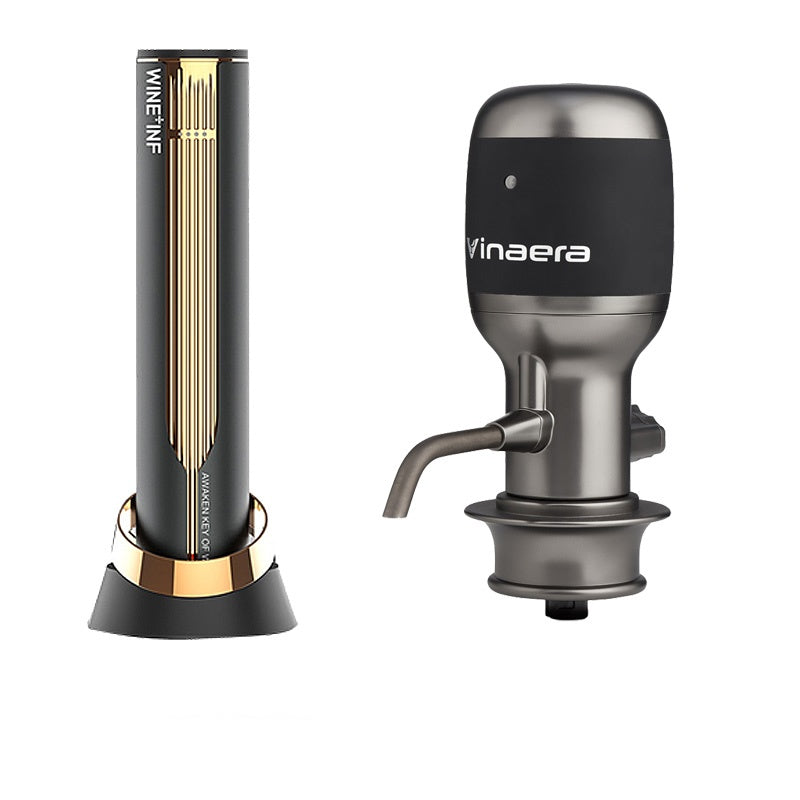 Vinaera Pro Mv7 Adjustable Electric Wine Aerator - Goglasscup