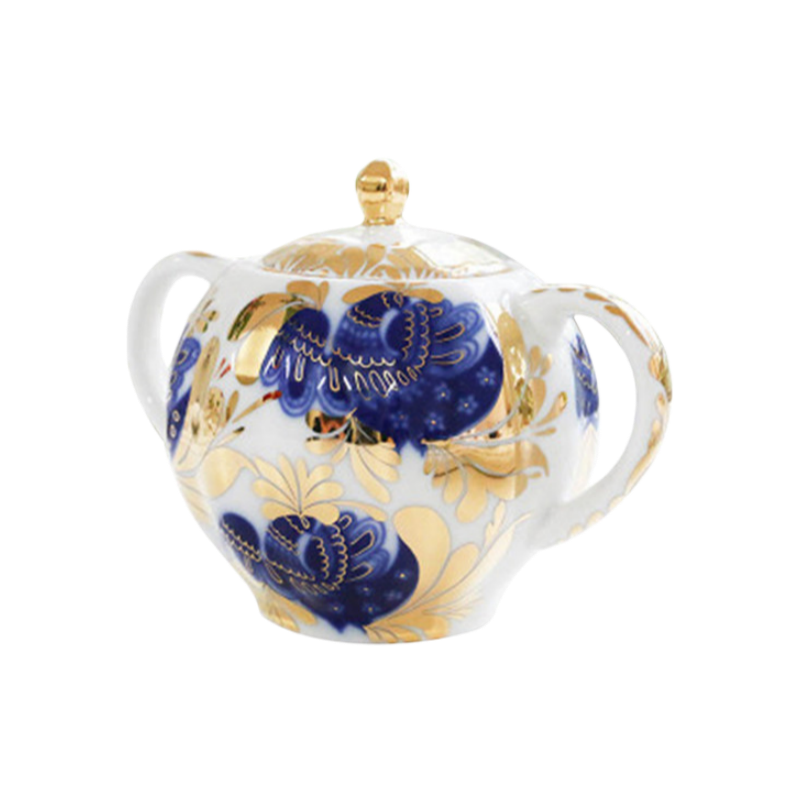 LOMONOSOV Golden Garden Coffee Cup – Premium Fine Ceramic English-Style Afternoon Tea Set