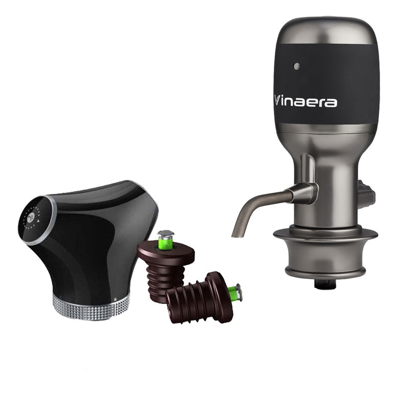 Vinaera Pro Mv7 Adjustable Electric Wine Aerator - Goglasscup