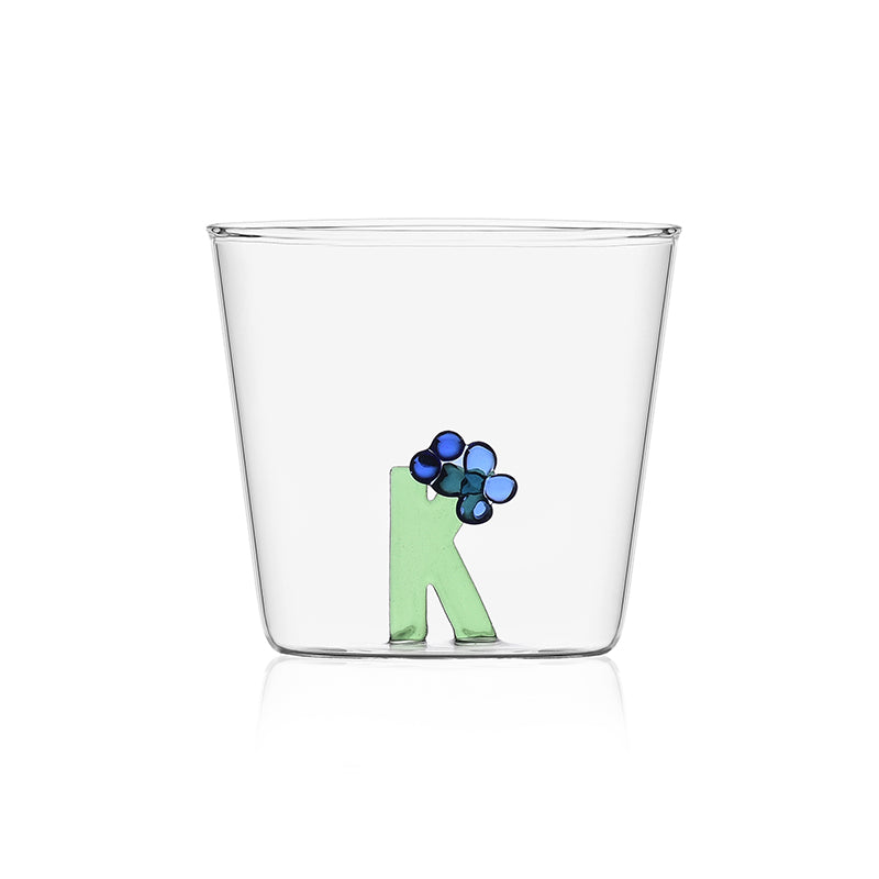 GOGLASSCUP Creative Glass Cup 26 Letters - Goglasscup