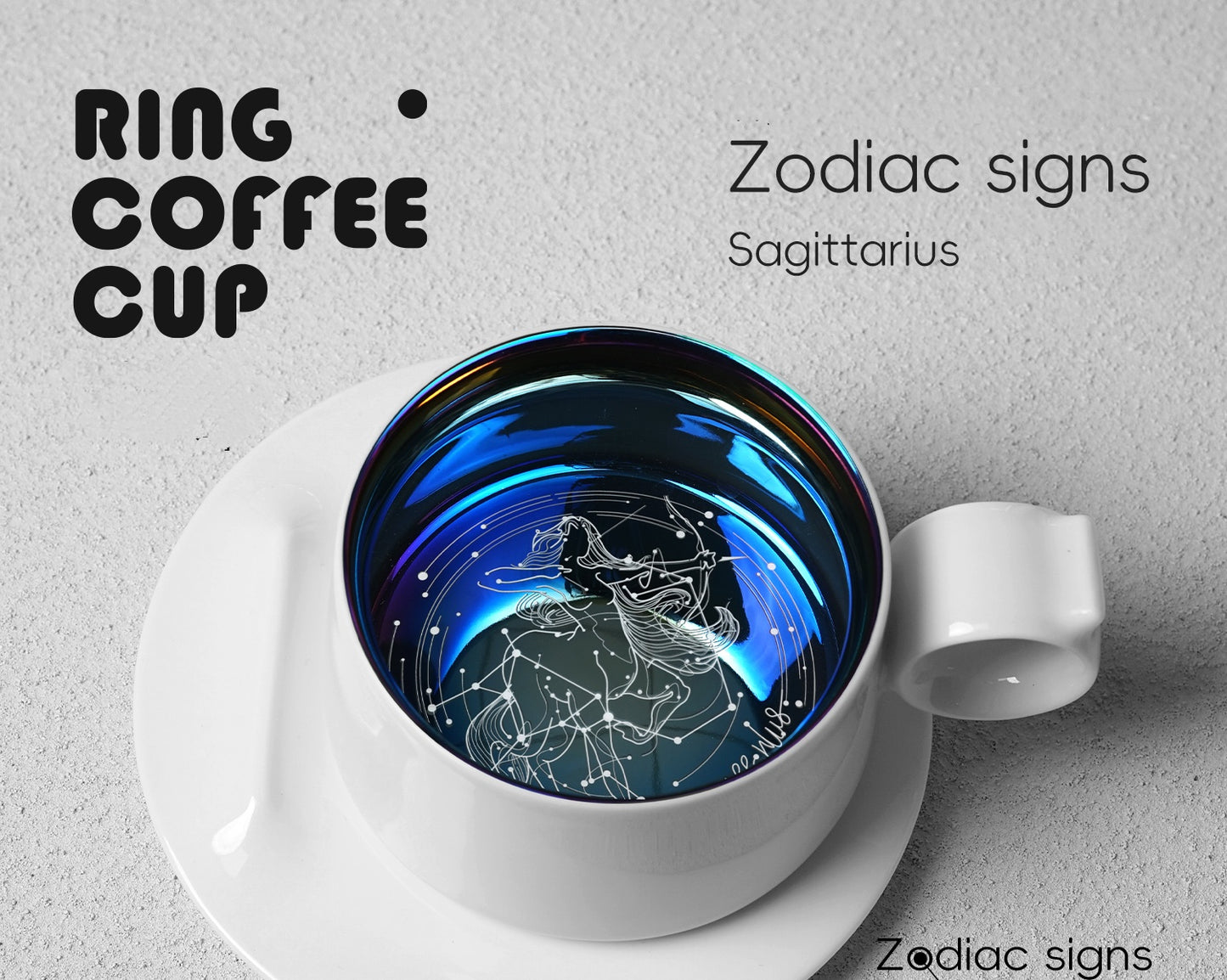 GOGLASSCUP 12 Zodiac Signs Titanium Coffee Cup - Goglasscup