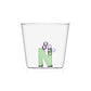 GOGLASSCUP Creative Glass Cup 26 Letters - Goglasscup