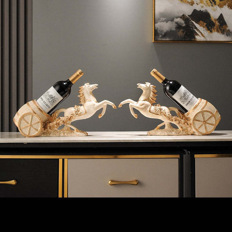 GoGlassCup Premium Horse Wine Rack - Goglasscup