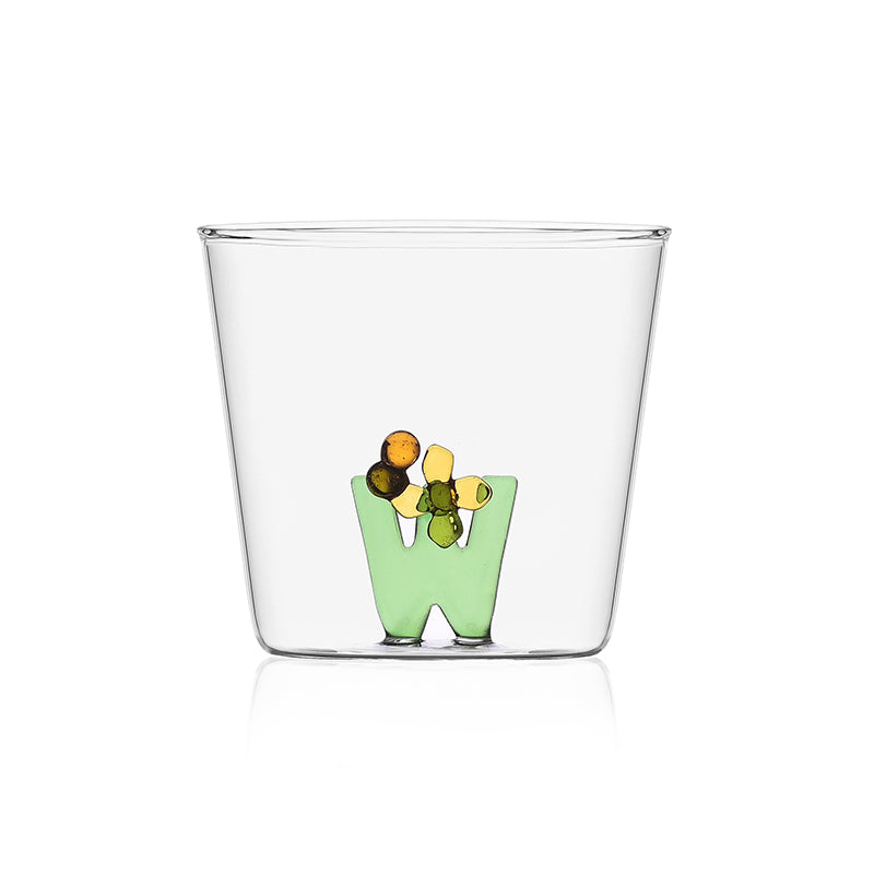 GOGLASSCUP Creative Glass Cup 26 Letters - Goglasscup