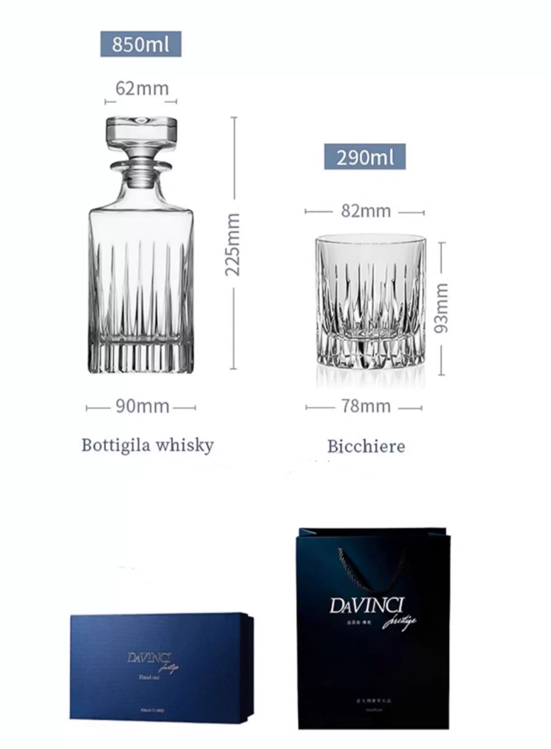 DA VINCI Prato Whiskey Glass