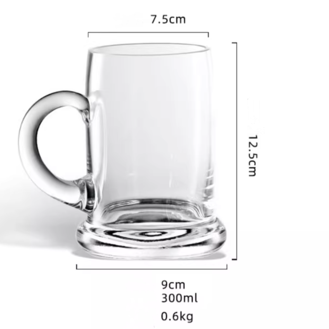 EISCH Hand Made Seidel Tankard Beer Glass - Goglasscup