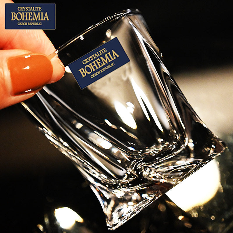 BOHEMIA crystal shot glasses view 4
