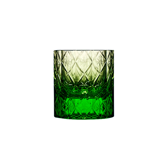 QIANXUNYAZHI Starburst K9 Crystal Edo Kiriko Whiskey Glass