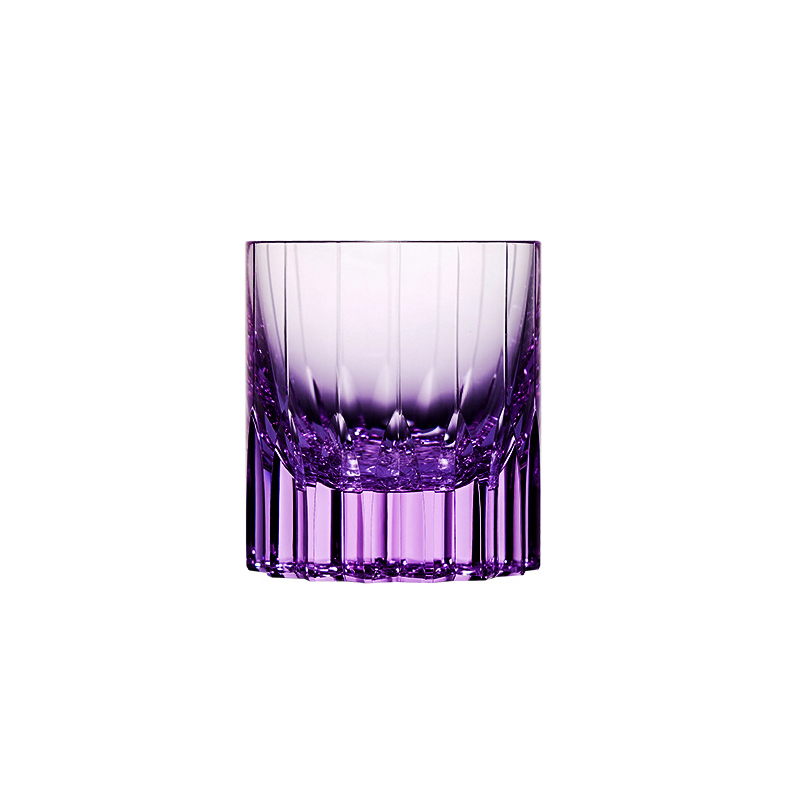 QIANXUNYAZHI Starburst K9 Crystal Edo Kiriko Whiskey Glass