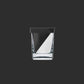 GOGLASSCUP Ice Wedge Whiskey Glasses 3.5oz*2